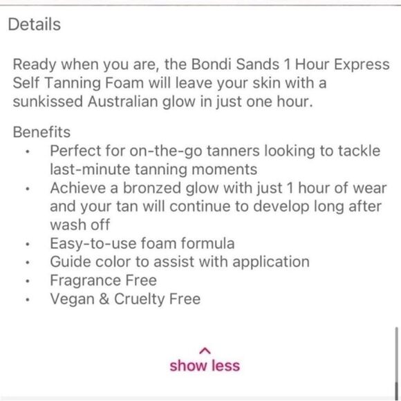 $4 ๐ Bondi Sands SelfโTanning Foam DARKโ ๐ Home Tan - Picture 8 of 8